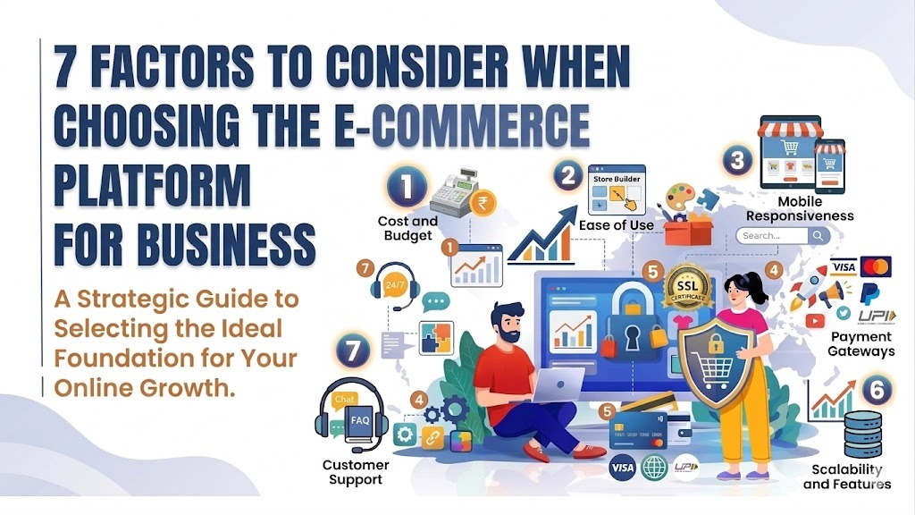 7 Factors to Consider When Choosing the Best Ecommerce Platform for Business